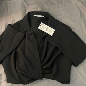 Cropped Zara blazer never worn
